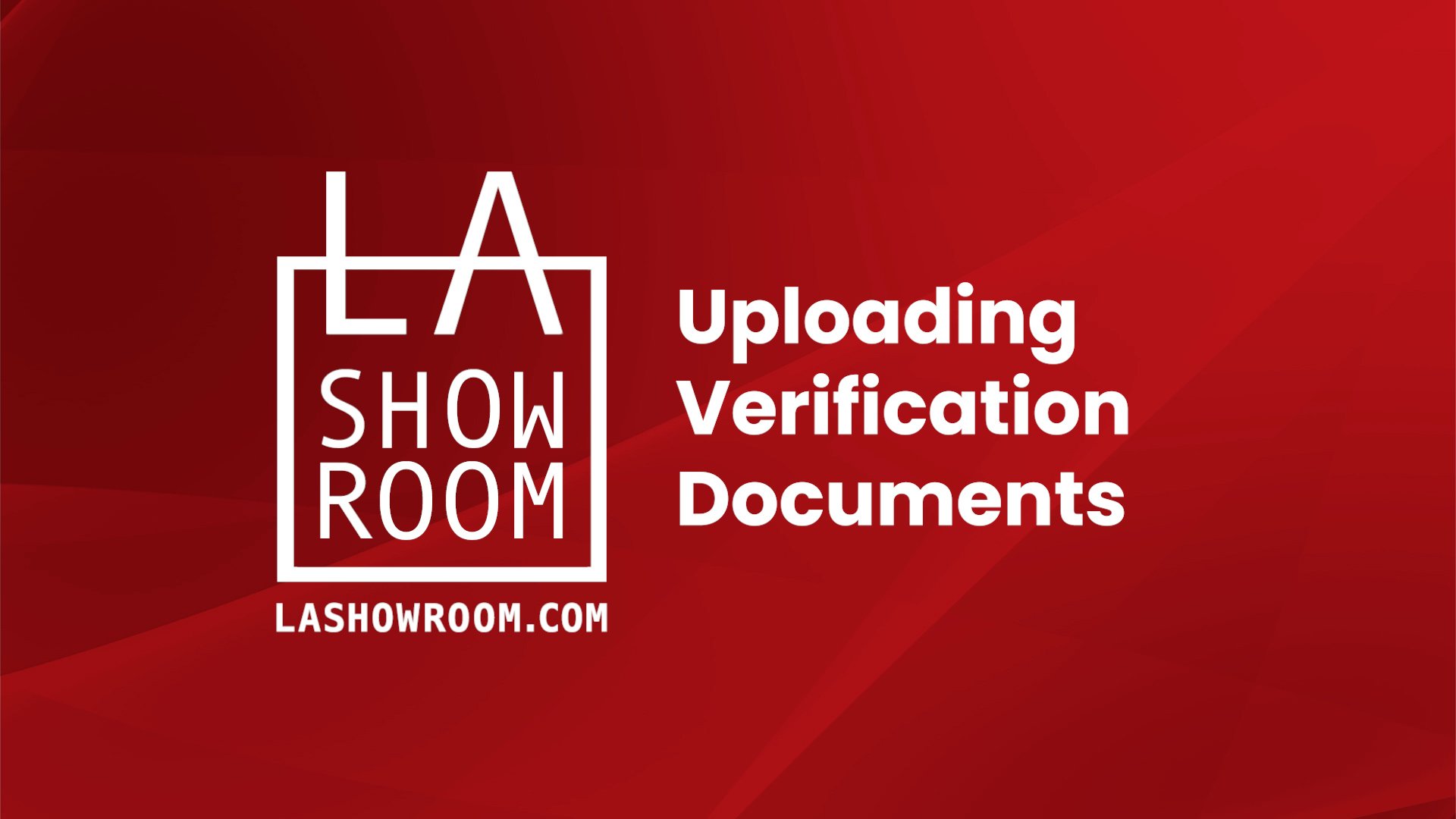 How to upload verification documents to become verified